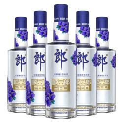郎酒 顺品郎蓝顺 兼香型白酒 45度 280mL*6瓶  非原箱