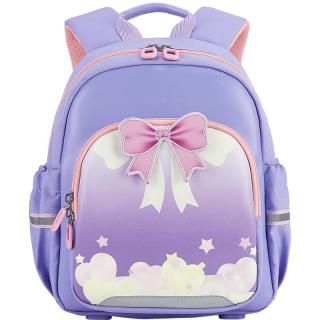 卡拉羊 幼儿园1-4岁小班中班书包CX6336薰衣草紫 小号