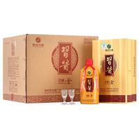 XIJIU 习酒 习酱·金 53%vol 酱香型白酒 500ml*6瓶 整箱装