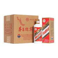 茅台迎宾酒 酱香型 粮食酒白酒礼盒装 送礼喜酒酒水 500ml*6瓶 整箱装 53度 2013版 迎宾 2017年产