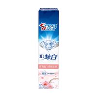 Crest/佳洁士 3D炫白系列 去黄去牙渍 美白牙膏 玫瑰盐 120g