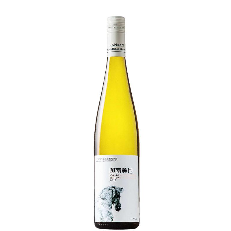 迦南美地 馥司令半甜白葡萄酒 750ml 单支