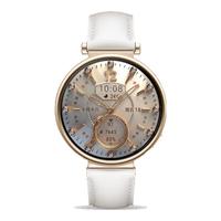 HUAWEI 华为 WATCH GT4 蓝牙智能手表 41mm 凝霜白 真皮表带