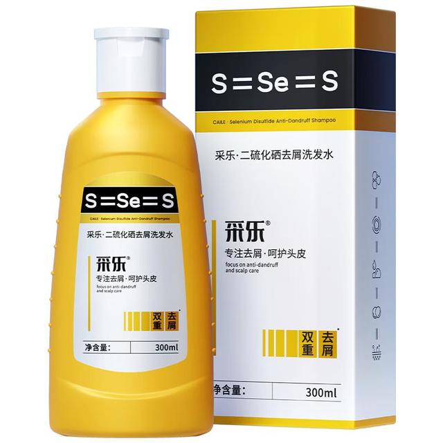 移动端、京东百亿补贴：采乐 二硫化硒洗发水 300ml