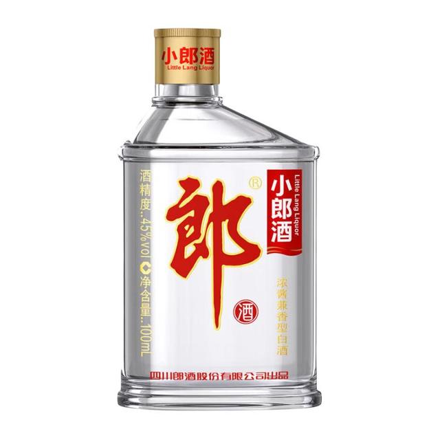 郎酒 小郎酒 45度 浓酱兼香型白酒 100ml 单瓶装