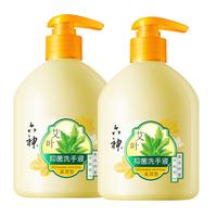  六神 抑菌99.9% 洗手液  500ml*2 艾叶