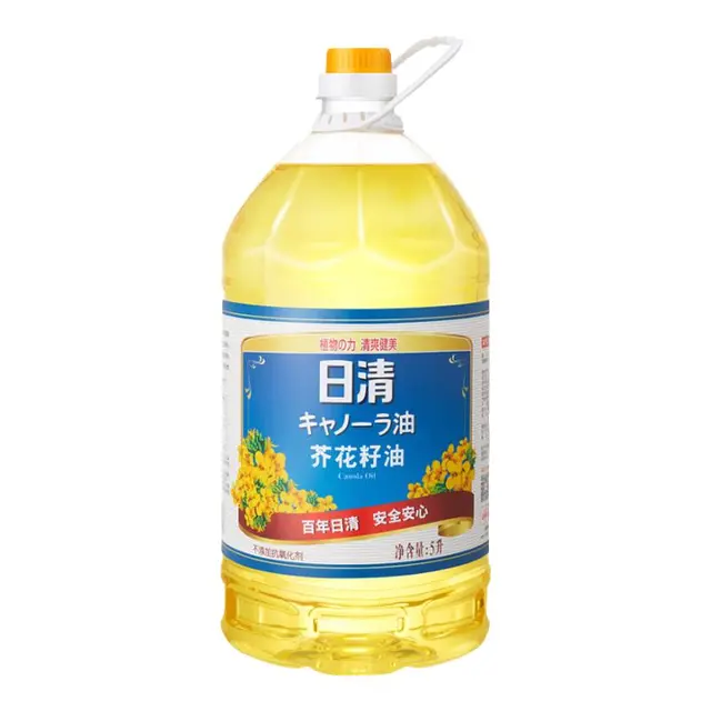  日清奥利友 Nisshin OilliO奥利友 低芥酸菜籽油 5L