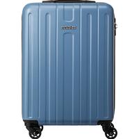 美旅箱包时尚条纹行李箱旅游旅行箱大女密码箱24英寸TC3雾蓝色 雾蓝色-时尚条纹