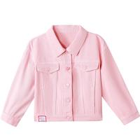 Deesha 笛莎 儿童时尚水洗彩色全棉牛仔外套