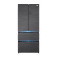 Haier 海尔 全空间保鲜零距离嵌入系列 BCD-501WGHFD14S8U1 风冷多门冰箱 501L 墨韵