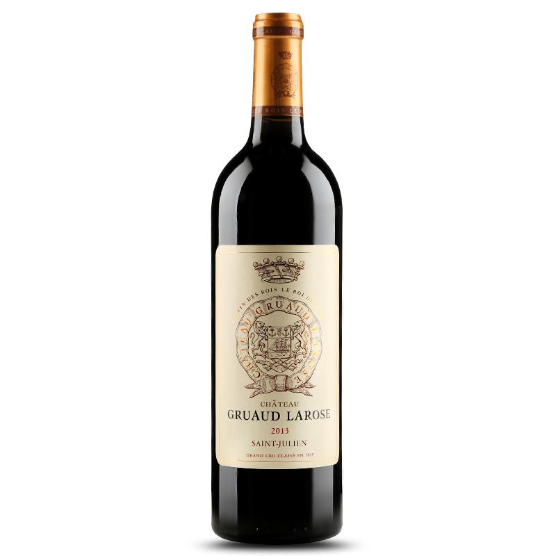 CHATEAU GRUAUD LAROSE 金玫瑰城堡 正牌 干红葡萄酒 2013年 750ml