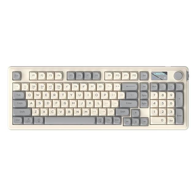 狼途 Gasket结构 有线静音键盘  奶油骑士 RGB