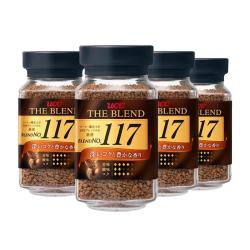 UCC 117冻干速溶纯黑进口咖啡粉 90g*4瓶装