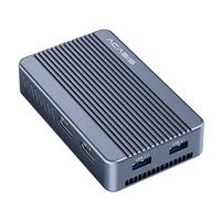 阿卡西斯 ACASIS USB4.0硬盘盒扩展坞NVMe M.2移动硬盘盒超清8k兼容雷电3拓展坞TBU405Plus