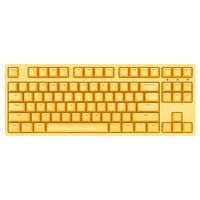 ikbc W210 108键 2.4G无线机械键盘 黄色 Cherry红轴 无光