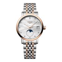 LONGINES 浪琴 瑞士手表 博雅系列 石英钢带女表 L43305877