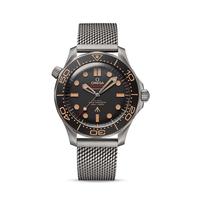 欧米茄(OMEGA)海马系列300米防水瑞士手表天文台007特别版钢带夜光自动机械男表 210.90.42.20.01.001007钢带