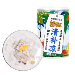 林家铺子 椰奶清补凉罐头 245g*6罐清补凉