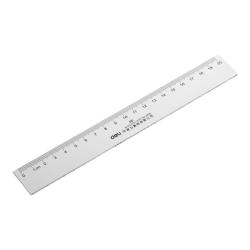 得力 6220 塑料直尺 20cm