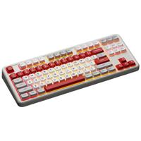 ikbc键赏家无线机械键盘有线蓝牙三模RGB客制化高颜值游戏电竞办公电脑 Q87山楂红 Q87 山楂红