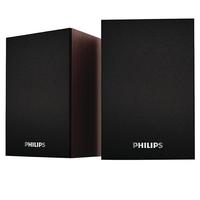 PHILIPS 飞利浦 SPA20 2.0声道 室内 多媒体音箱 木纹色