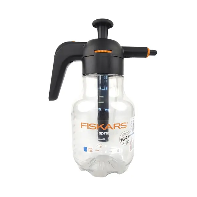 FISKARS 欧洲浇花水壶喷壶喷雾器 园林园艺喷水壶消毒气压式喷壶1.8L