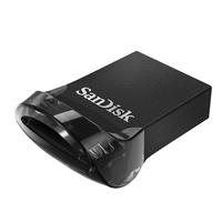 SanDisk 闪迪 至尊高速系列 CZ430 酷豆 USB 3.1 U盘 黑色 128GB USB-A