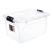 Citylong 禧天龙 收纳箱 无轮钢化款 55L*1个 透明