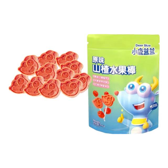 小鹿蓝蓝 山楂水果棒 原味 106g