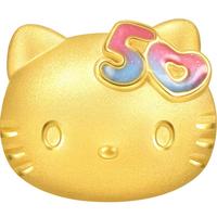 周生生三丽鸥家族Hello Kitty50周年足金黄金串珠94781C 定价