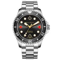 SEA-GULL 海鸥 掼蛋高手 后浪潜水系列 44.5毫米自动上链腕表 816.27.1067