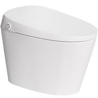 恒洁（HEGII）智能马桶一体机 虹吸式座圈加热轻智能马桶HQ562B-400