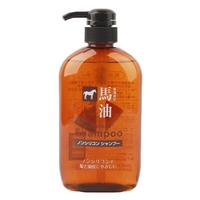 熊野油脂 弱酸性无硅油马油洗发水 600ml