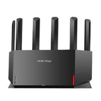 H3C NX54 双频5400M 千兆Mesh家用无线路由器 Wi-Fi 6 单个装 黑色