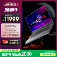玩家国度 ROG 魔霸9 锐龙9 16英寸 游戏本笔记本电脑(R9 9955HX 16G 1T RTX5060 2.5K 240Hz)