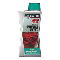 MOTOREX摩托瑞士 统治者 摩托车四冲程全合成机油 5W-40 SM 1L 瑞士 4T 5W-40 SM