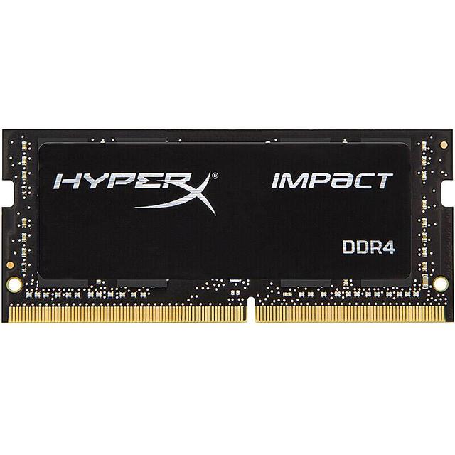 キングストン Kingston ノート用 オーバークロック PC メモリ DDR4-2666 8GB HyperX Impact SODIMM HX426S15IB2/8 永久保証 dwos6rj Kingston 金士顿Impact系列DDR4 2666MHz 笔记本内存普条黑色8GB
