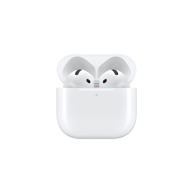 苹果 Apple AirPods 4 半入耳式真无线蓝牙耳机 白色 有线充电