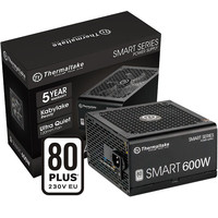 Thermaltake Smart S 600 白牌（80%）非模组ATX电源 600W
