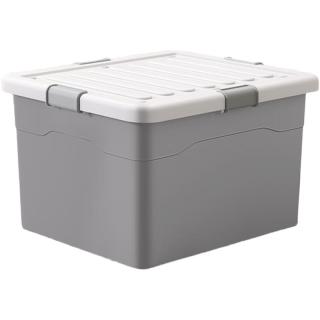 佳帮手 特大号塑料衣物收纳箱车载储物箱40L防尘防虫家用
