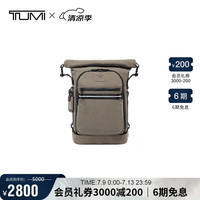 TUMI 途明 ALPHA BRAVO男士双肩包卷顶旅行运动背包电脑包 0232702SN/沙灰色