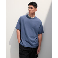 ABERCROMBIE & FITCH【重磅圆领】男装25夏季新款经典小麋鹿美式短袖T恤KI124-5181