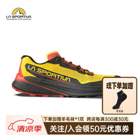 LA SPORTIVA 拉思珀蒂瓦 越野跑鞋破九男女户外长距离运动跑鞋夏季透气跑步鞋 Prodigio 黑/黄 43