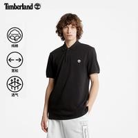 Timberland 男装短袖POLO衫夏季户外舒适宽松透气|A24H2