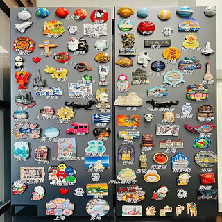 壹居长宁旅游景点城市冰箱贴3D文创磁性贴纪念品毕业季 成都 成都-3D立体质感