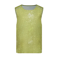 SURPINE松野湃【春夏】徒步登山速干衣户外越野跑吸湿无袖T恤男 浅光绿 M