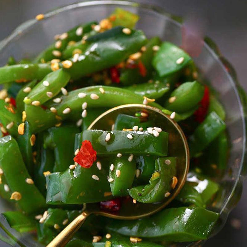U网红大连特产香辣裙带菜梗段海白菜夏季即食菜拌面下饭菜