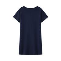 Champion【品牌】女童纯棉连衣裙美式运动潮牌简约基础款百搭舒适亲肤