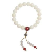 月印百川 白玉菩提根手串女佛珠菩提子念珠文玩手链 约10mm