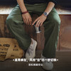 马登 工装  绗线格纹肌理双膝裤